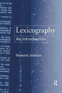 Buy Lexicography (English, Howard Jackson) — BookShops.in