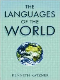 Buy The Languages of the World (English, Kenneth Katzner | Kirk Miller) — BookShops.in