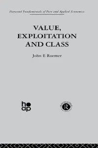 Buy Value, Exploitation and Class (English, J. Roemer) — BookShops.in