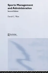 Buy Sports Management and Administration (English, David Watt) — BookShops.in