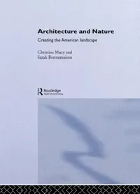 Buy Architecture and Nature (English, Sarah Bonnemaison) — BookShops.in