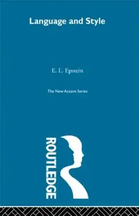 Buy Language and Style (English, E. L. Epstein) — BookShops.in