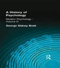 Buy A History of Psychology (English, George Sidney Brett) — BookShops.in