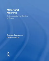 Buy Meter and Meaning (English, Thomas Carper) — BookShops.in