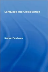 Buy Language and Globalization (English, Norman Fairclough) — BookShops.in