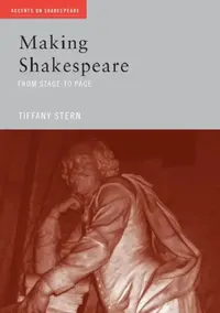 Buy Making Shakespeare (English, Tiffany Stern) — BookShops.in