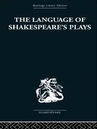 Buy The Language of Shakespeare's Plays (English, B. I. Evans) — BookShops.in