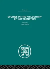 Buy Studies in the Philosophy of Wittgenstein (English, Peter Winch) — BookShops.in