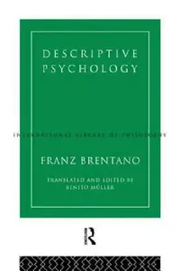 Buy Descriptive Psychology (English, Franz Brentano | Benito Mueller) — BookShops.in