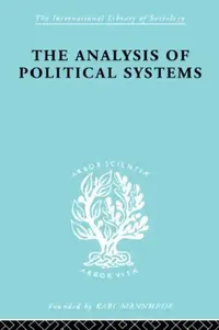 Buy The Analysis of Political Systems (English, Douglas V. Verney) — BookShops.in