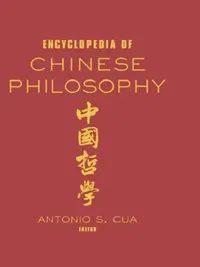 Buy Encyclopedia of Chinese Philosophy (English, Antonio S. Cua) — BookShops.in