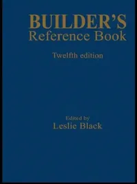 Buy Builder's Reference Book (English, Leslie Black) — BookShops.in