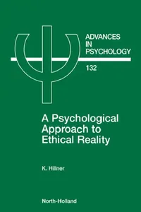 Buy A Psychological Approach to Ethical Reality (English, K. Hillner) — BookShops.in