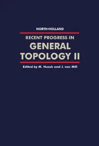 Buy Recent Progress in General Topology II (English, M. Husek | J. Van Mill) — BookShops.in