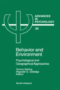 Buy Behavior and Environment (English, T. Garling | R. G. Golledge) — BookShops.in