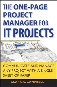 Buy One-Page Project Manager For It Projects (English, Clark A. Campbell) — BookShops.in