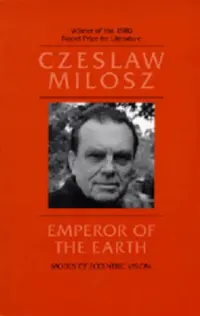 Buy Emperor of the Earth (English, Czeslaw Milosz) — BookShops.in