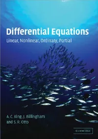 Buy Differential Equations (English, A. C. King | J. Billingham | S. R. Otto) — BookShops.in