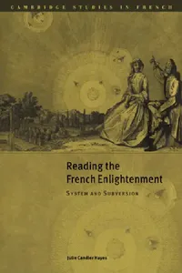 Buy Reading the French Enlightenment (English, Julie Chandler Hayes) — BookShops.in