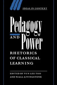 Buy Pedagogy and Power (English, Niall Livingstone | Yun Lee Too) — BookShops.in