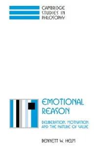 Buy Emotional Reason (English, Bennett W. Helm) — BookShops.in