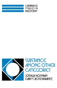 Buy Substance Among Other Categories (English, Gary S. Rosenkrantz | Joshua Hoffman) — BookShops.in