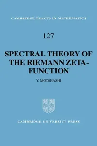 Buy Spectral Theory of the Riemann Zeta-Function (English, Yoichi Motohashi) — BookShops.in