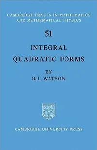 Buy Integral Quadratic Forms (English, Ronald Watson | G. L. Watson | Ronald Ed Watson) — BookShops.in