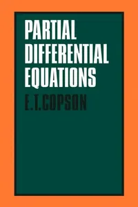 Buy Partial Differential Equations (English, E. T. Copson | Copson) — BookShops.in