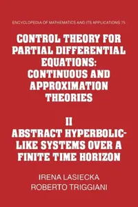 Buy Control Theory for Partial Differential Equations (English, Irena Lasiecka | Roberto Triggiani) — BookShops.in