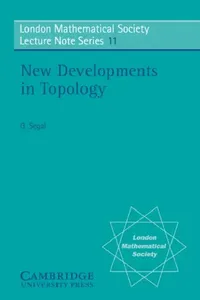 Buy New Developments in Topology (English, Graeme Segal | N. J. Hitchin | J. Frank Adams) — BookShops.in