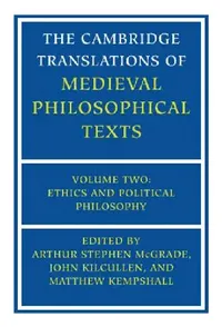 Buy The Cambridge Translations of Medieval Philosophical Texts (English, Arthur Stephen McGrade | John Kilcullen | Matthew Kempshall) — BookShops.in
