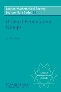 Buy Ordered Permutation Groups (English, A. M. W. Glass | N. J. Hitchin) — BookShops.in