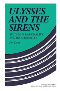 Buy Ulysses and the Sirens (English, Jon Elster | Jon Elster) — BookShops.in