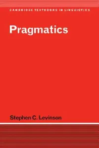 Buy Pragmatics (English, Stephen C. Levinson) — BookShops.in