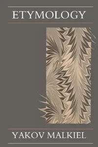 Buy Etymology (English, Yakov Malkiel) — BookShops.in