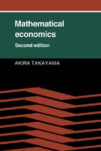 Buy Mathematical Economics (English, Akira Takayama) — BookShops.in