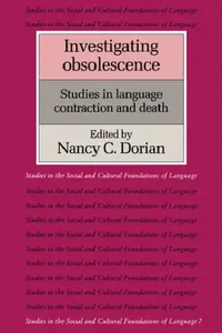 Buy Investigating Obsolescence (English, Nancy C. Dorian | Dorian Nancy C.) — BookShops.in