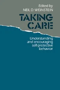 Buy Taking Care (English, Neil D. Weinstein) — BookShops.in
