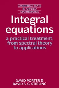 Buy Integral Equations (English, David Porter | David S. Stirling | Porter David) — BookShops.in