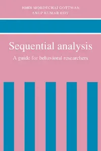 Buy Sequential Analysis (English, John M. Gottman | Anup Kumar Roy | Anup Kumar Roy) — BookShops.in