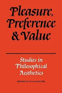 Buy Pleasure, Preference and Value (English, Schaper | Eva Schaper) — BookShops.in