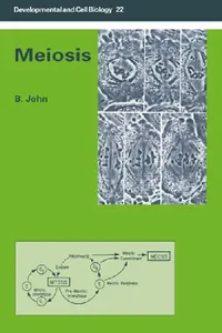 Buy Meiosis (English, Bernard John) — BookShops.in