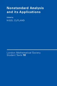 Buy Non-Standard Analysis and Its Applications (English, Nigel J. Cutland | J. W. Bruce) — BookShops.in