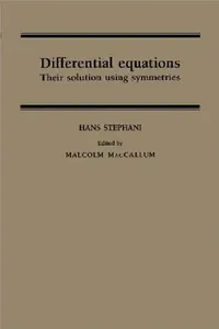 Buy Differential Equations (English, Hans Stephani | Malcolm A. MacCallum | Hans Stephani) — BookShops.in