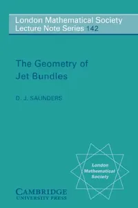 Buy The Geometry of Jet Bundles (English, D. J. Saunders | J. W. S. Cassels | N. J. Hitchin) — BookShops.in