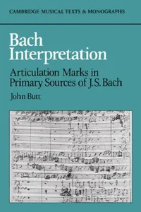 Buy Bach Interpretation (English, John Butt | Butt John | John Butt) — BookShops.in