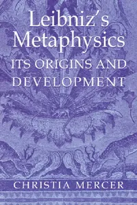 Buy Leibniz's Metaphysics (English, Christia Mercer) — BookShops.in