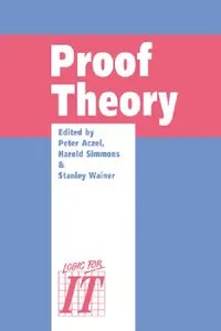 Buy Proof Theory (English, Harold Simmons | Stanley S. Wainer | Peter Aczel) — BookShops.in