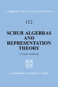 Buy Schur Algebras and Representation Theory (English, Stuart Martin | Martin Stuart) — BookShops.in